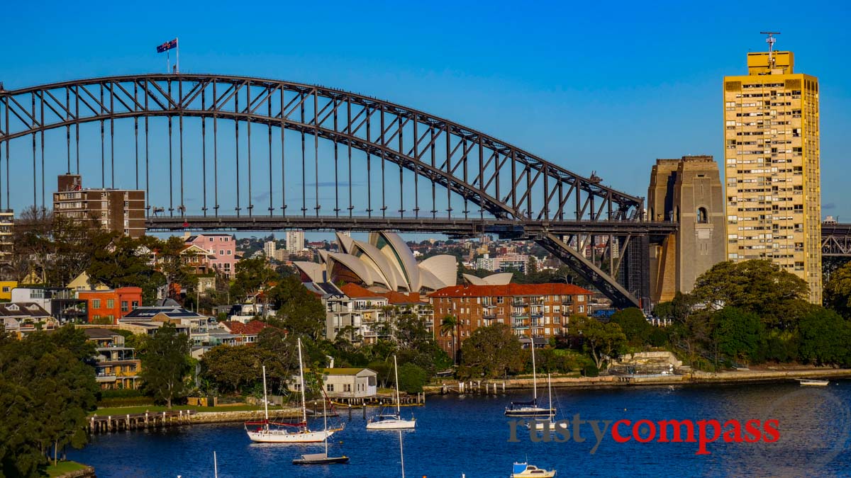 From the north shore - Sydney Harbour Bridge